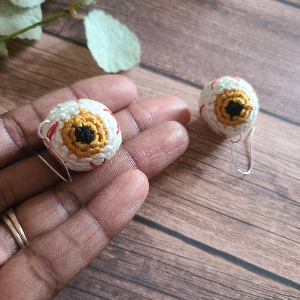 Eye Earrings | Spooky Earrings-6