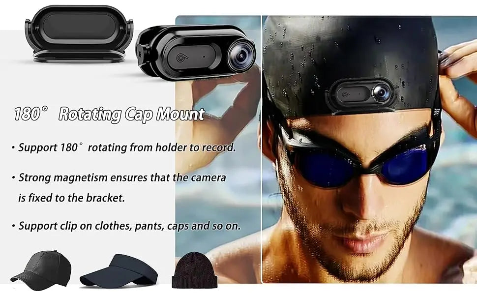 Portable HD 1080P Mini Camera Digital Video Recorder Worn Police Small Body Cam Night Vision Sports DV Camcorders Waterproof