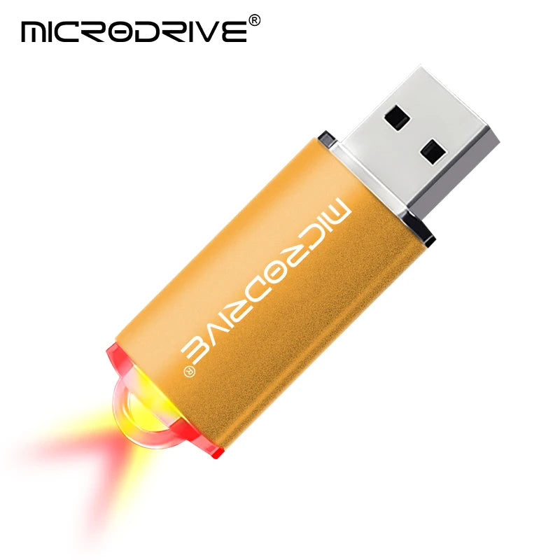 LED Lighting USB Flash drive USB2.0 Pendrive 512GB 256GB 128GB 64GB 32GB cle USB Stick system PenDrive 4GB 8GB 16GB flash disk