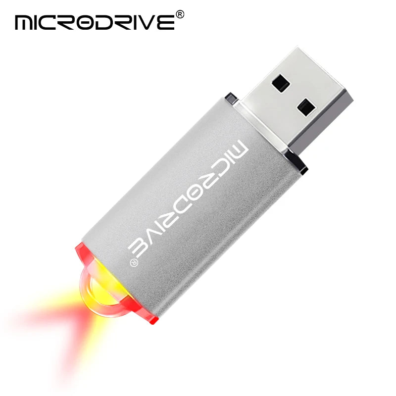 LED Lighting USB Flash drive USB2.0 Pendrive 512GB 256GB 128GB 64GB 32GB cle USB Stick system PenDrive 4GB 8GB 16GB flash disk