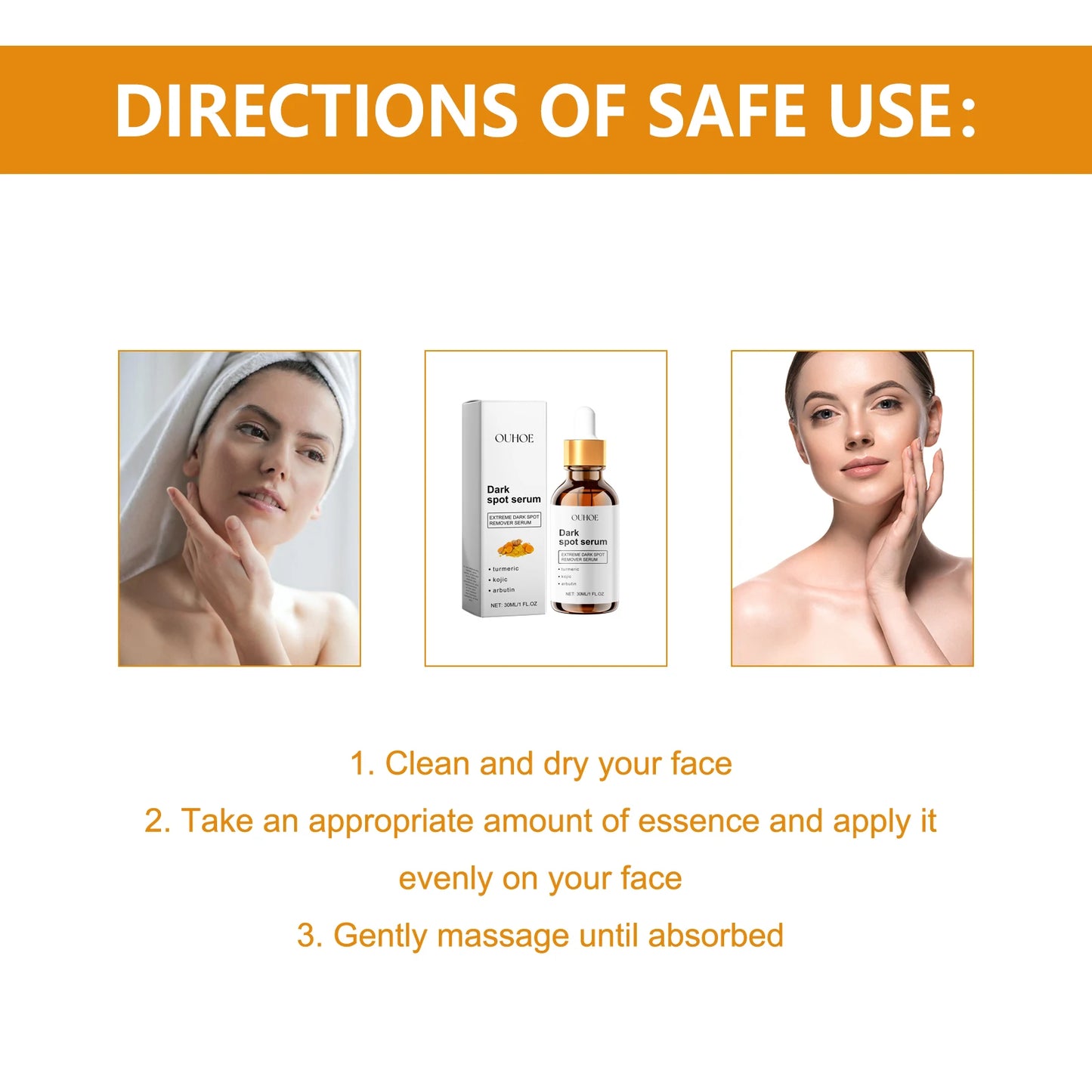 Brighten Skin Essence, Improve Melanin, Revitalize and Smooth Body Skin Care, Moisturize and Nourish Skin Care Products