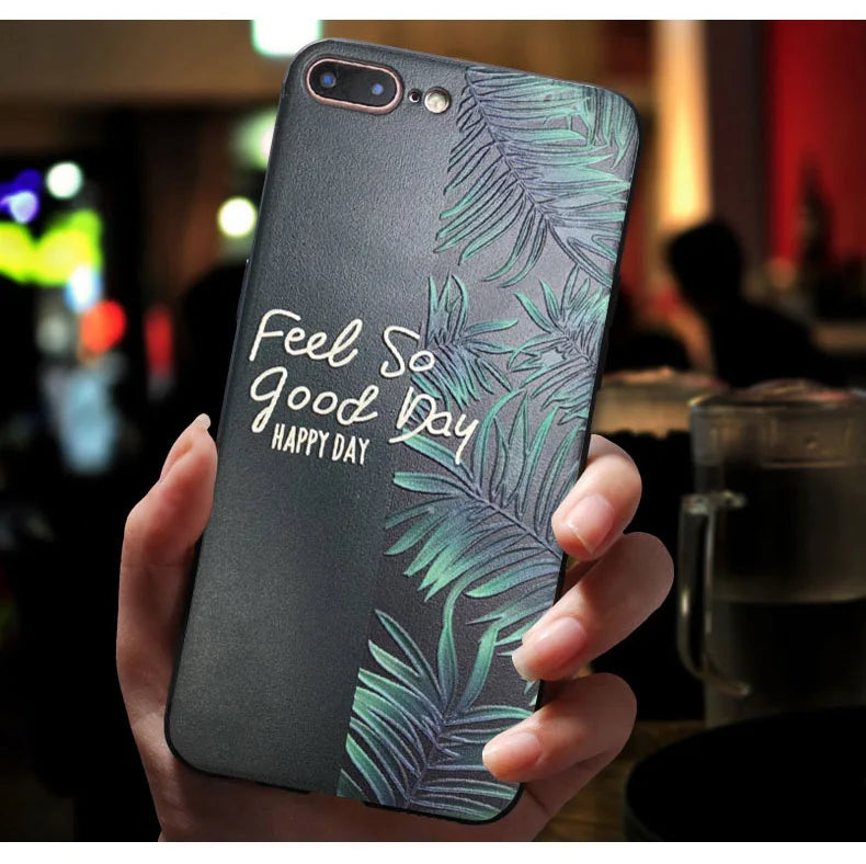 For iPhone 16e 2025 Case Cartoon 3D Relief Soft Silicone Cover for iPhone 16e Phone Back Cases for Apple iPhone16E Emboss Coques