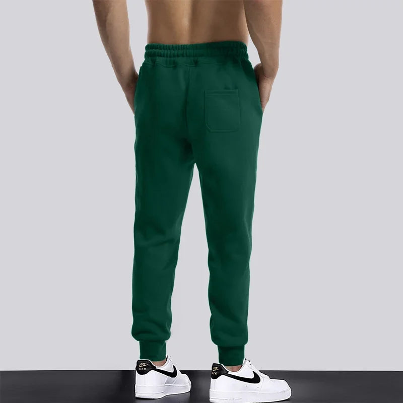 New Arrive Autumn Winter Plush Thickened Sports Pants for Men Warm Casual Joggers Pants Leggings for Men Sweatpants