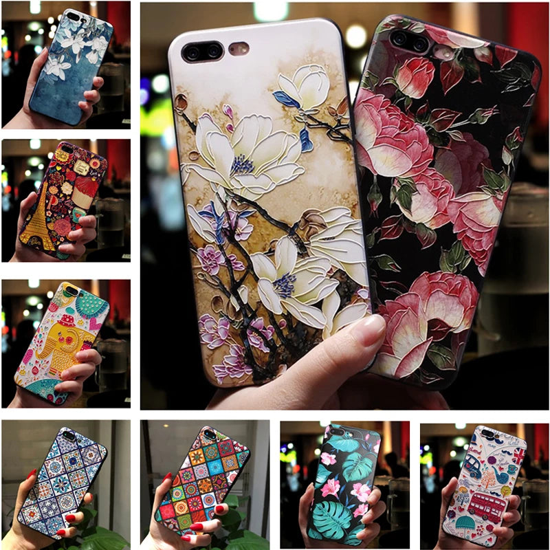 For iPhone 16e 2025 Case Cartoon 3D Relief Soft Silicone Cover for iPhone 16e Phone Back Cases for Apple iPhone16E Emboss Coques