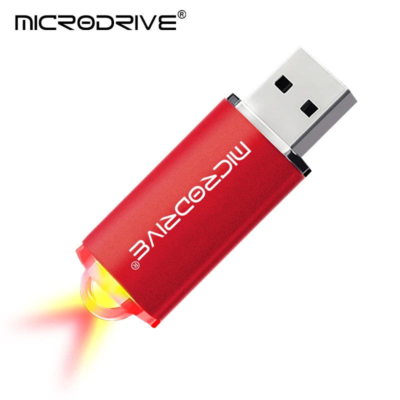 LED Lighting USB Flash drive USB2.0 Pendrive 512GB 256GB 128GB 64GB 32GB cle USB Stick system PenDrive 4GB 8GB 16GB flash disk