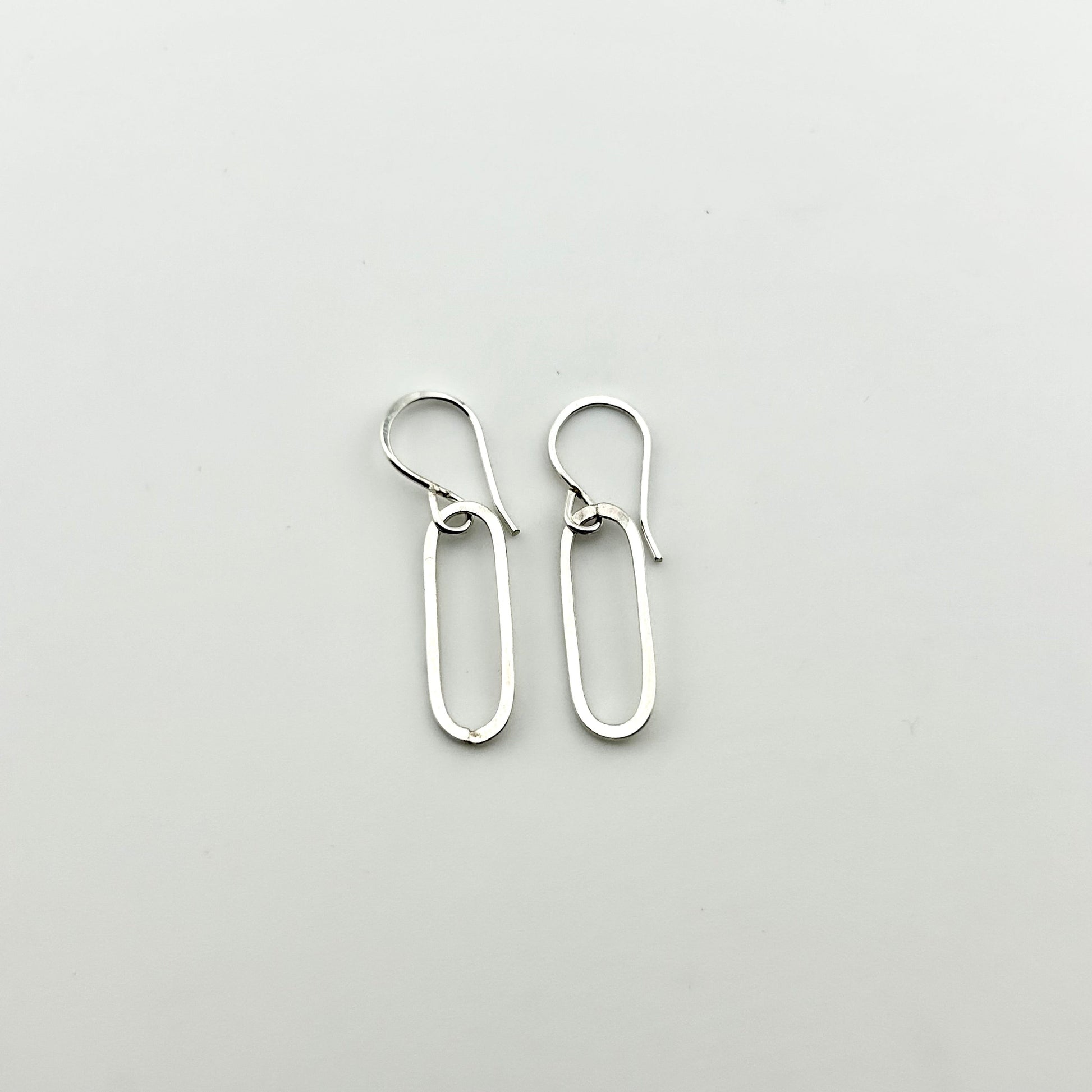 Paperclip Drop Earrings-2