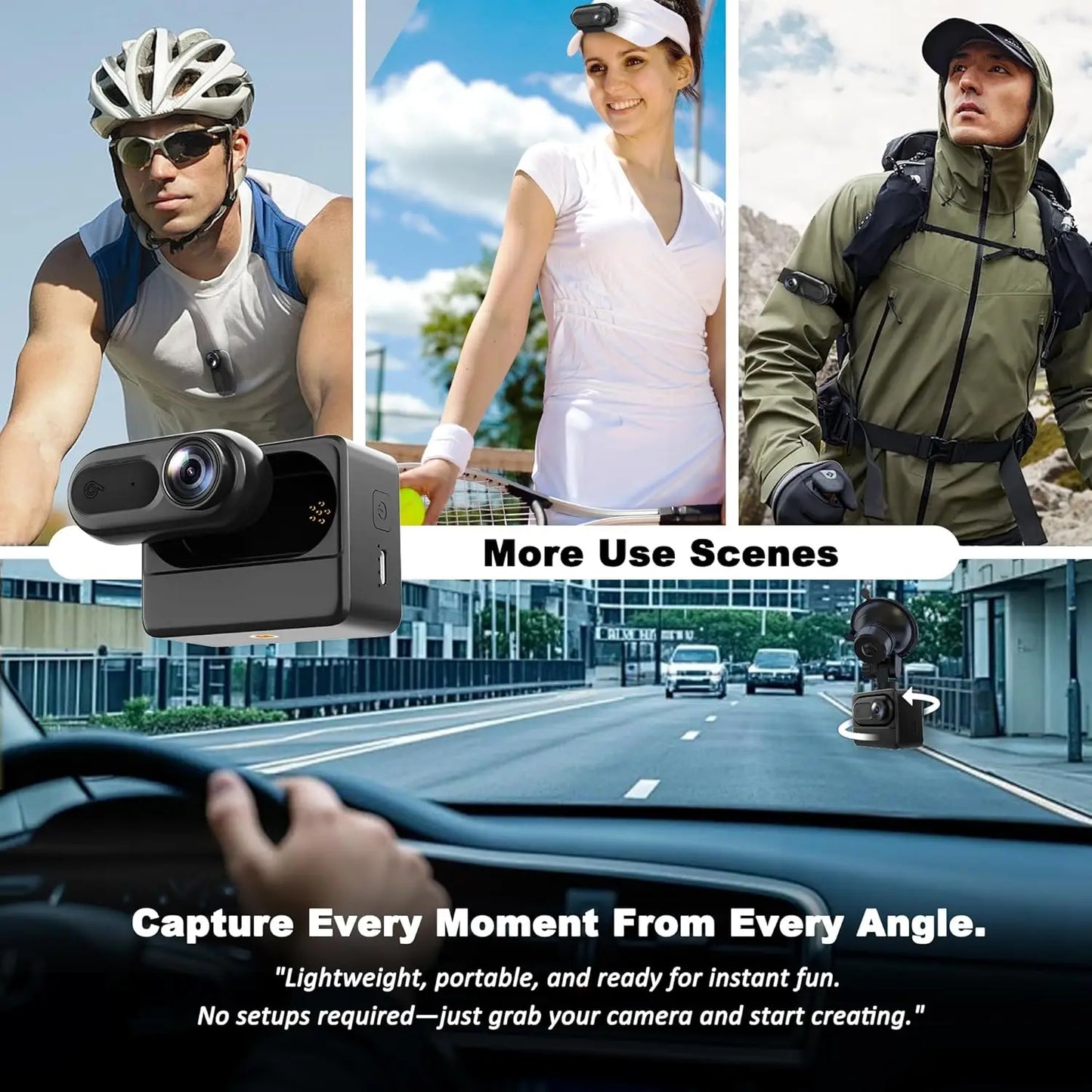 Portable HD 1080P Mini Camera Digital Video Recorder Worn Police Small Body Cam Night Vision Sports DV Camcorders Waterproof