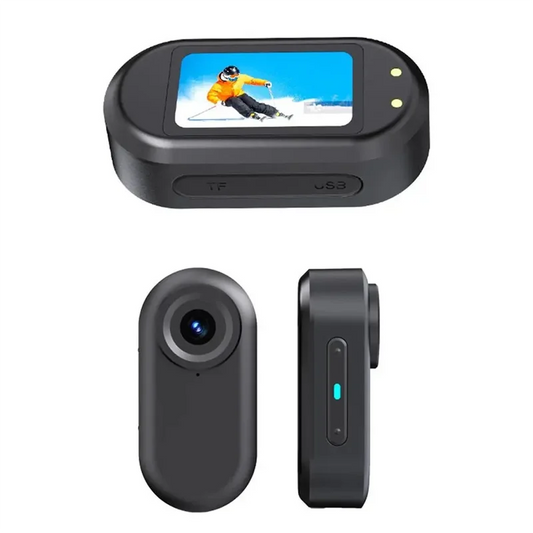 ABAC-HD1080P Mini Vlog Camera Wireless Portable Action Body Cam For Sports Travel Photography Pocket Sized Video Recorder