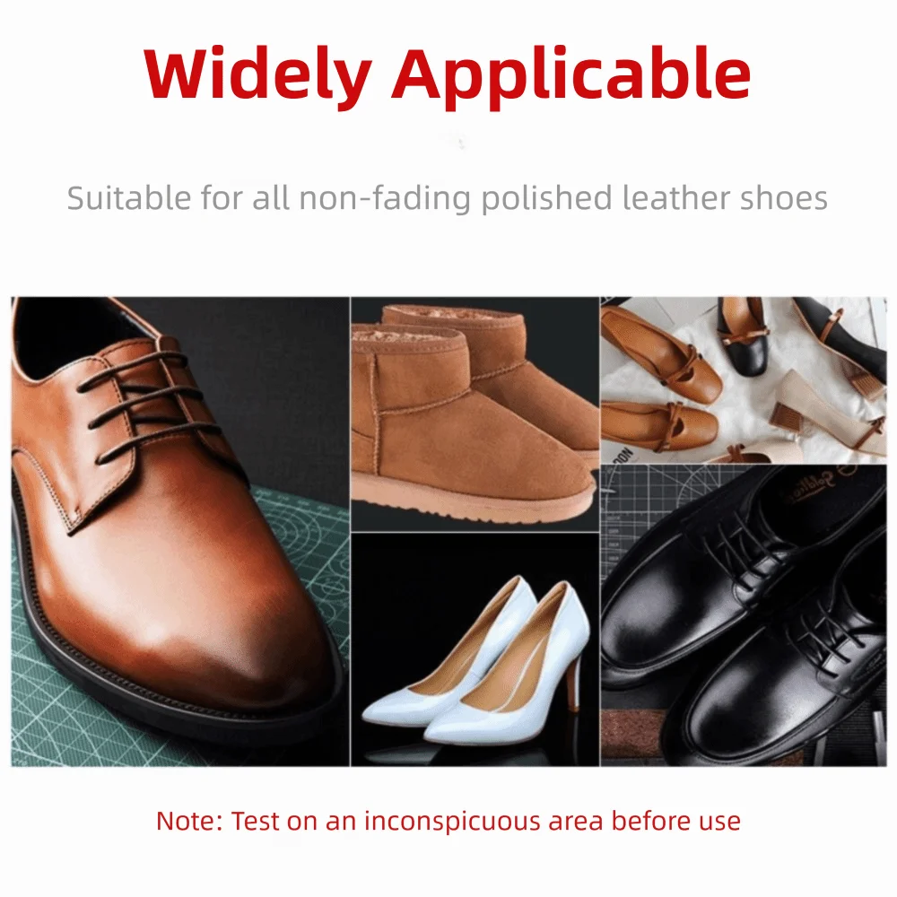 Portable Barrel Set Shoe Shine Kit Black Shoe Polish Stain Removal Leather Shoe Polish Set Shoe Care Tools Boots