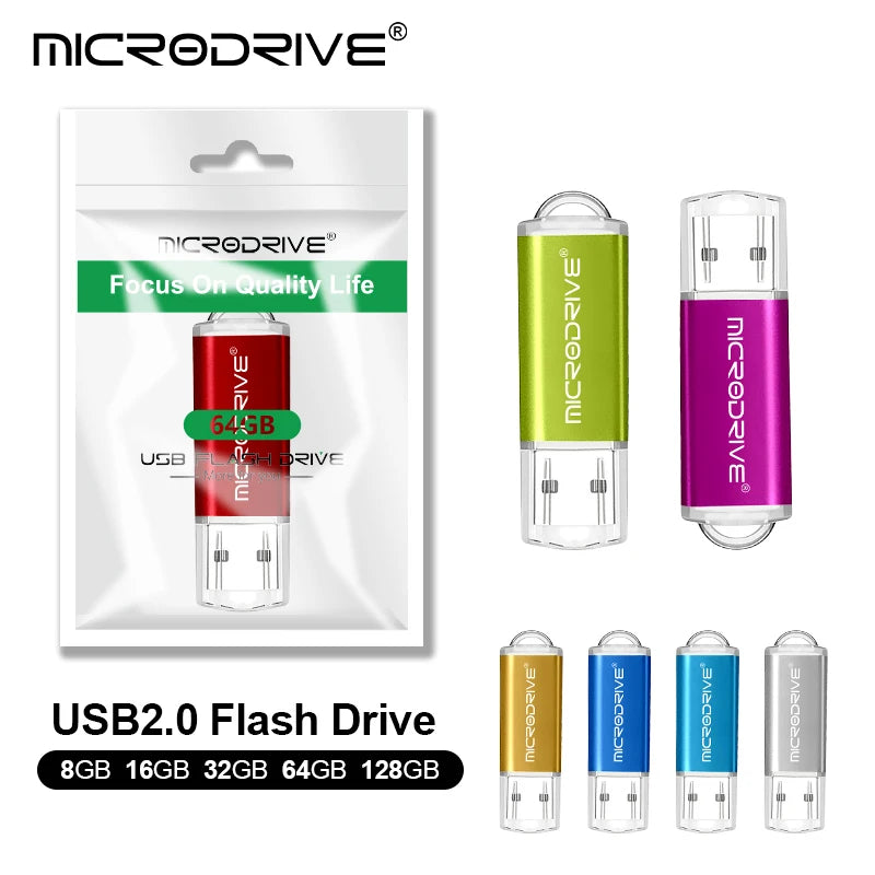 LED Lighting USB Flash drive USB2.0 Pendrive 512GB 256GB 128GB 64GB 32GB cle USB Stick system PenDrive 4GB 8GB 16GB flash disk