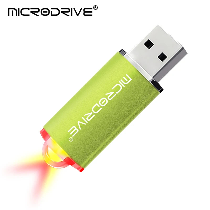 LED Lighting USB Flash drive USB2.0 Pendrive 512GB 256GB 128GB 64GB 32GB cle USB Stick system PenDrive 4GB 8GB 16GB flash disk