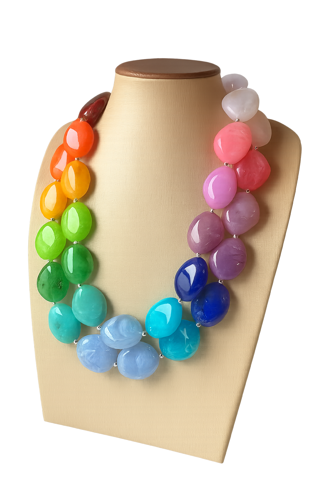 Nautical Chunky Statement Necklace for Women – Bold Anchor-Inspired